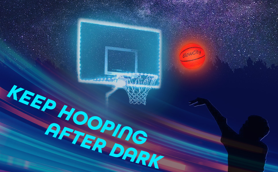 Glow City LED Basketball