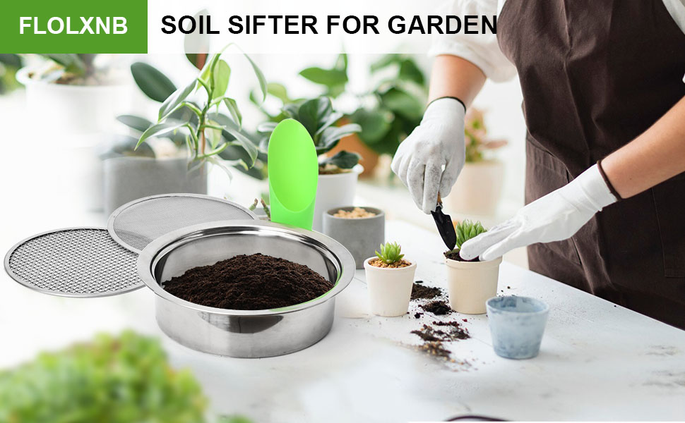 soil sieve set