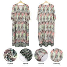 details of green beach cover ups