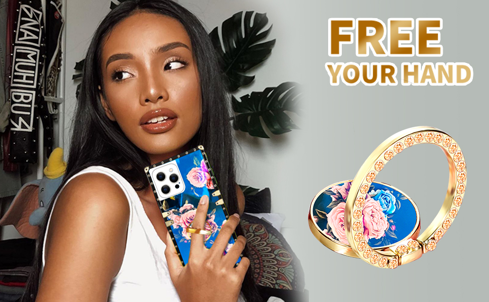 Loheckle for iPhone 15 Pro Max Case for Women Girls Teens Designer Square Fashion