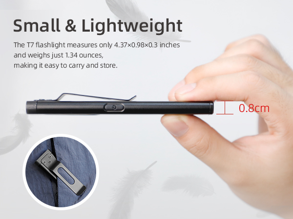 portable work flashlight led flashlight pocket flashlight handheld flashlight