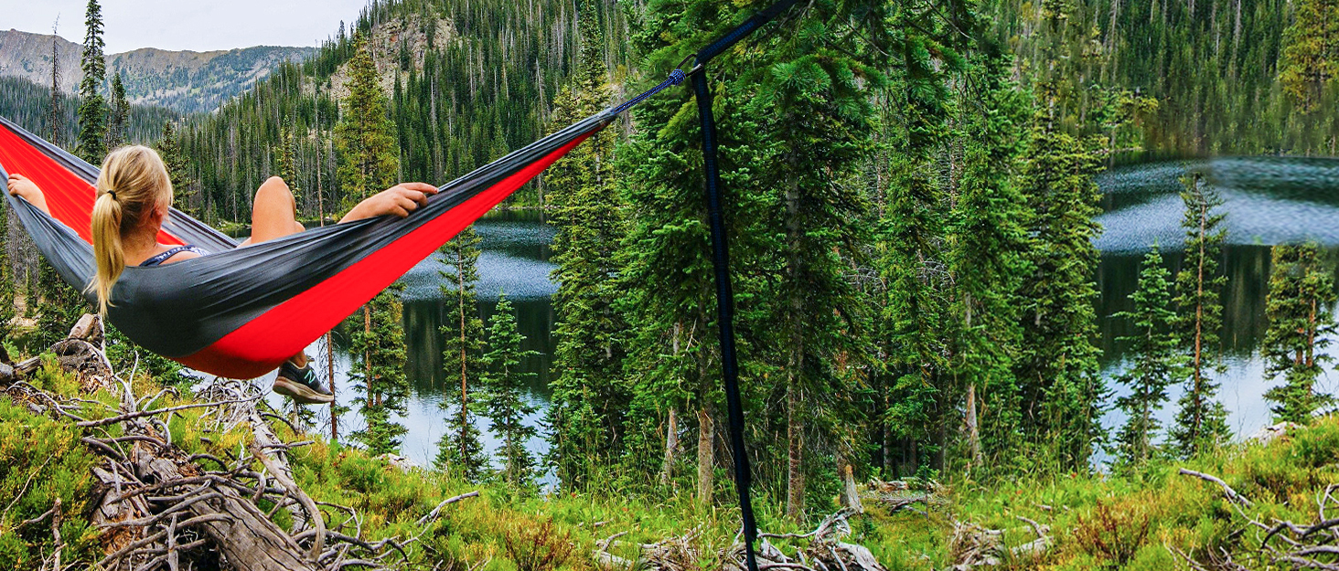 Kootek Camping Hammock Double & Single Portable Hammocks