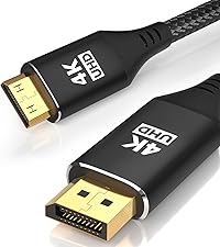 4K DisplayPort to Mini HDMI Cable
