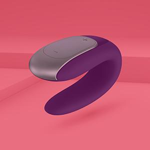 Satisfyer Double Fun Connect App, 9,5 cm, con aplicación ...