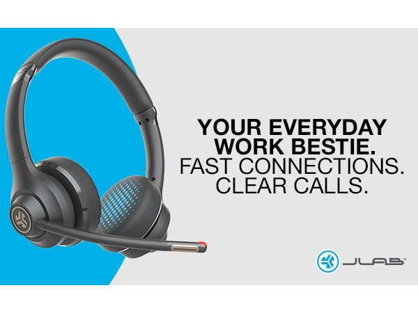 go work headset next to text