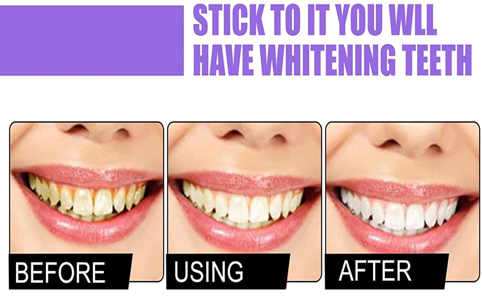 V34 Colour Corrector Toothpaste Foam, Whitening Toothpastes Stain