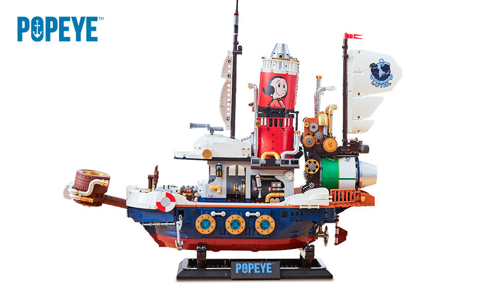 Building Sets for Adults Popeye Ship