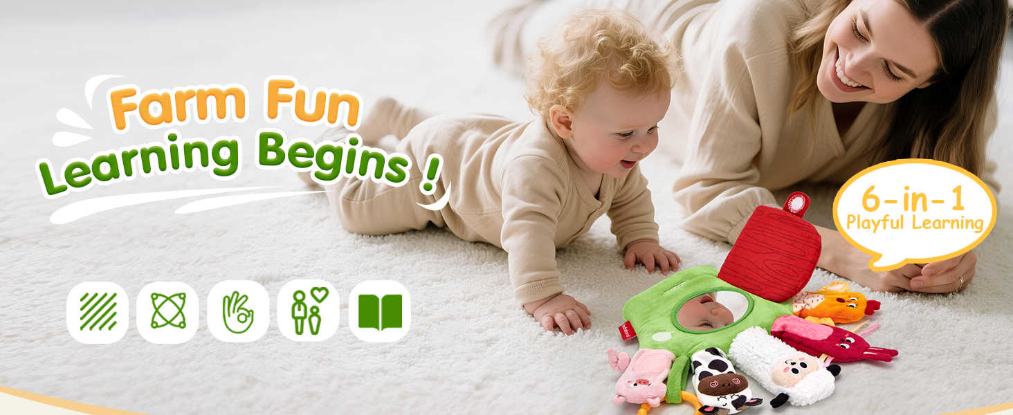 hahaland Baby Toy 6-12 Months