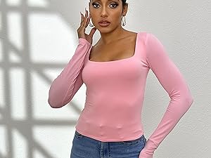 light pink shirt