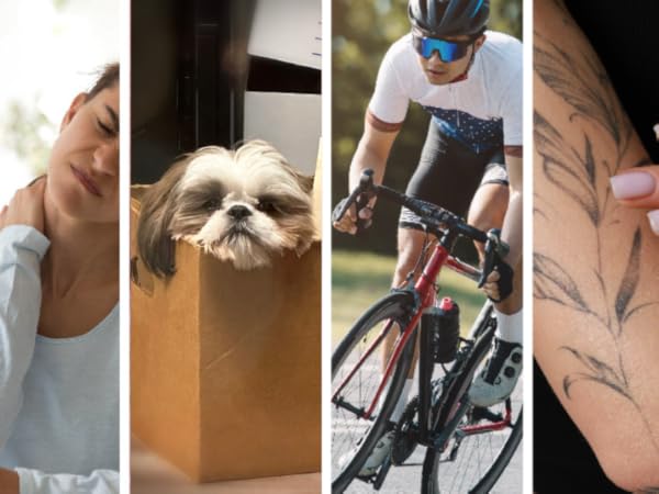 Reduces healing time of scrapes & cuts