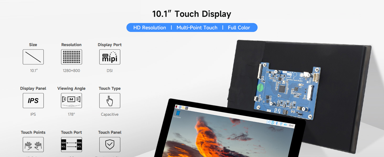 10.1inch DSI LCD (C)