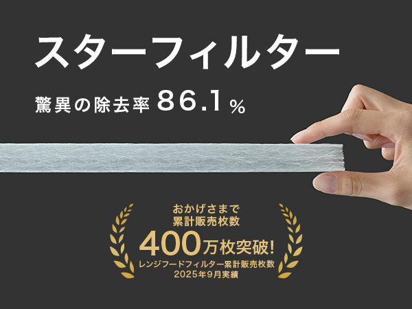 Amazon.co.jp: スターフィルター 換気扇フィルター キッチン