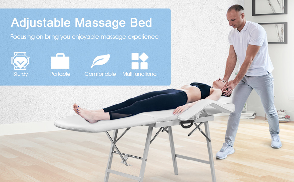 Adjustable Massage Facial Table