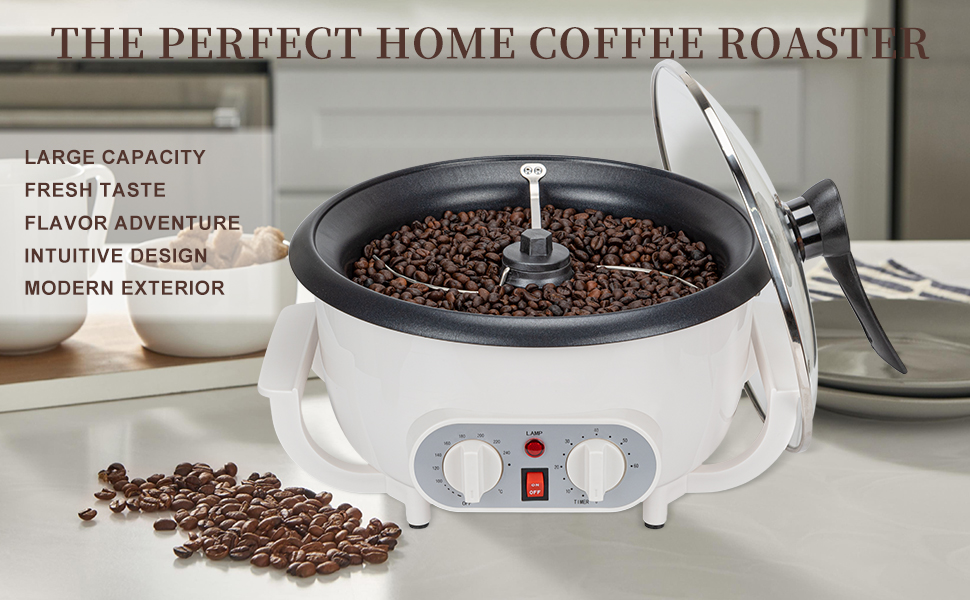 Improved Coffee Roasters for Home Use 110V, Household
