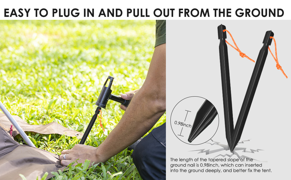 tent stakes