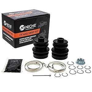 カーペンター NICHE Rear CV Axle Boot Kit for Arctic Cat Alterra 700 500 550 570