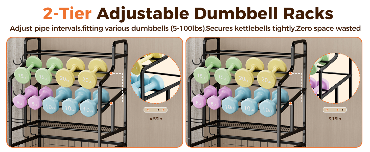 Home Gym Storage Rack