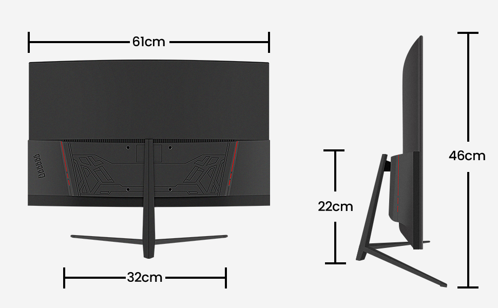 Amazon.co.jp: AESNO モニター 27インチ曲面モニター 75Hz 曲面