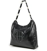Amazon.com: ANINE BING Women's Lou Tote Monogram, Natural Amazon.com: ANINE BING Women's Lou Tote Monogram, Natural