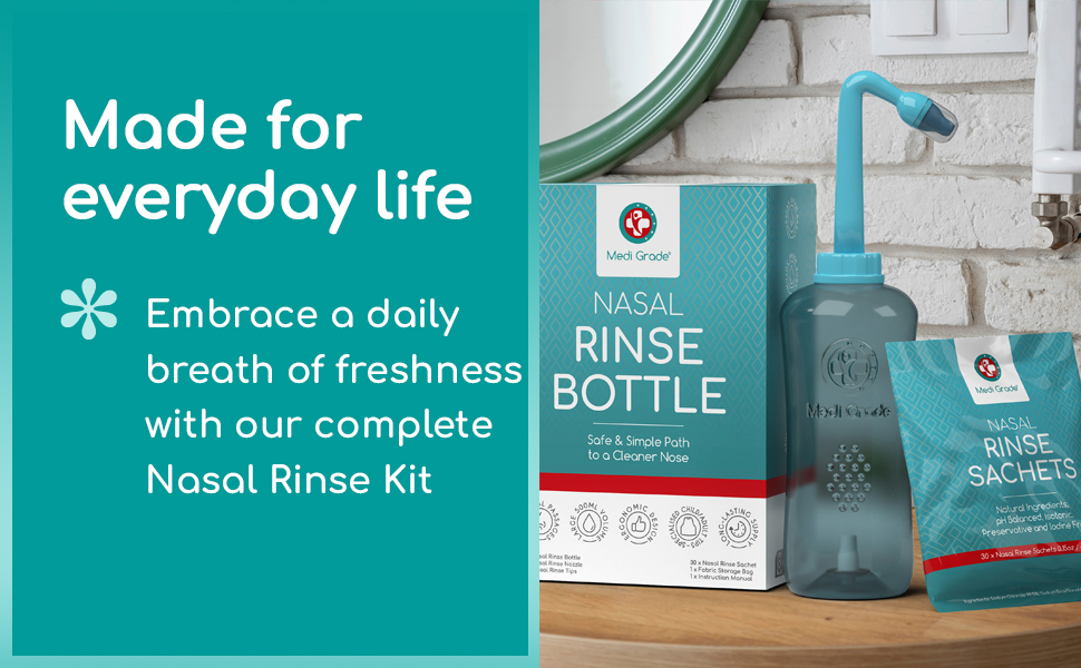 Medi Grade Nasal Rinse Bottle