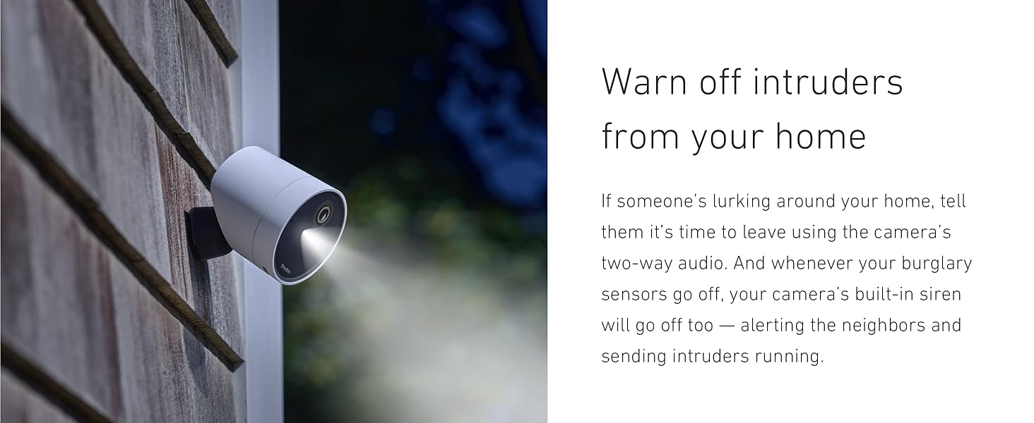 SimpliSafe Wireless Outdoor Security Camera + Free Shipping