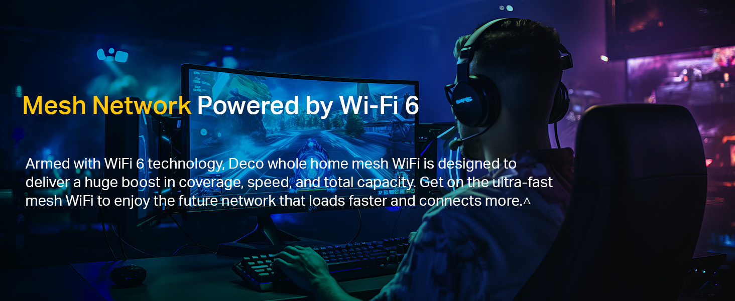 Deco X10 AX1500 Whole Home Mesh Wi-Fi 6 System