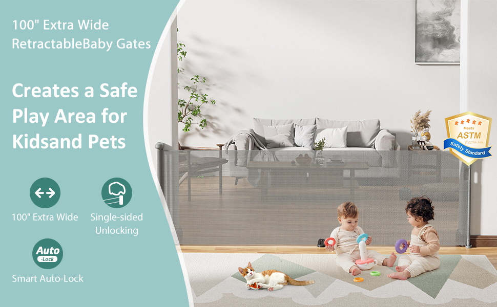 Retractable Baby Gates