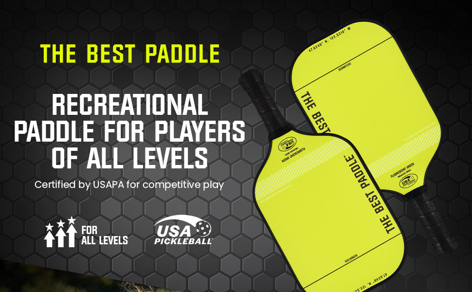The Best Paddle by Jamie Foxx USAPA Certified Pickleball