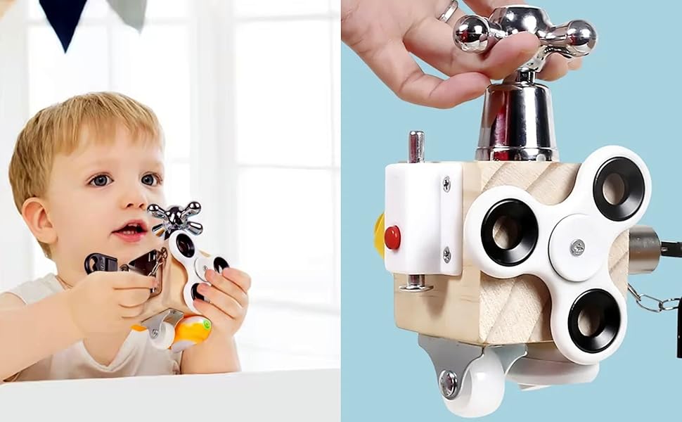 Children's Sensory Busy Board Travel Toy