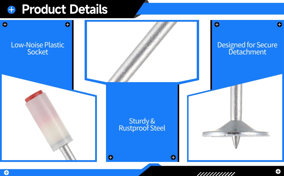 400 PCS Steel Concrete Nails Concrete Nail Gun Manual