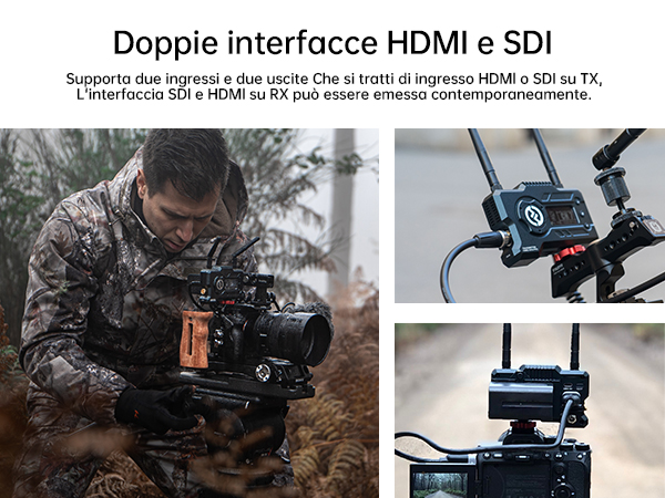 Hollyland Mars 400S PRO System Trasmissione Video Wireless