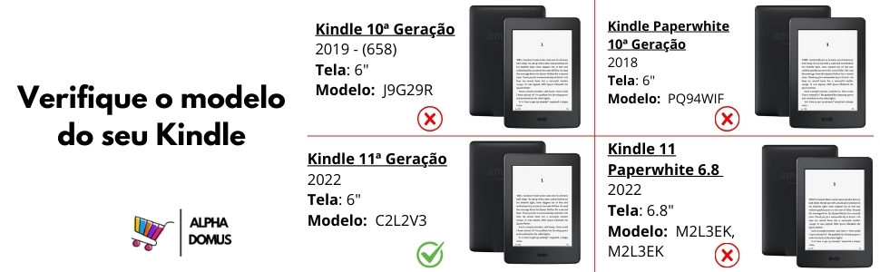 11ª Geração compatível Kindle
