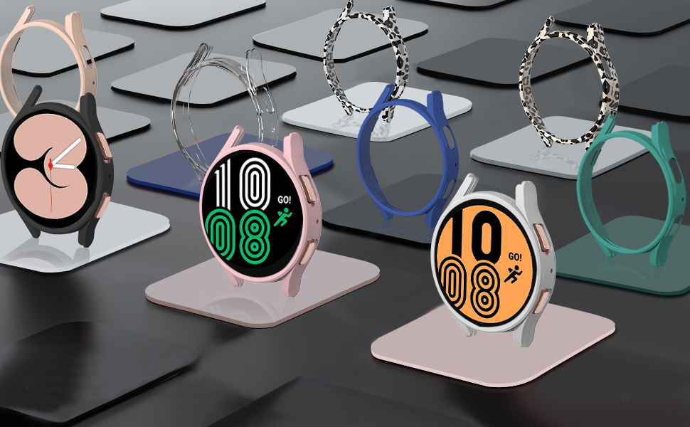 【6+6 Pack】 Surundo Galaxy Watch 5 Pro Screen Protector Case