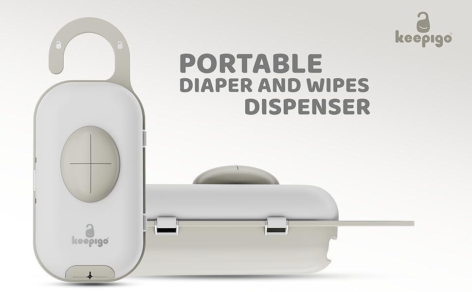Portable Diaper Wipes Dispenser