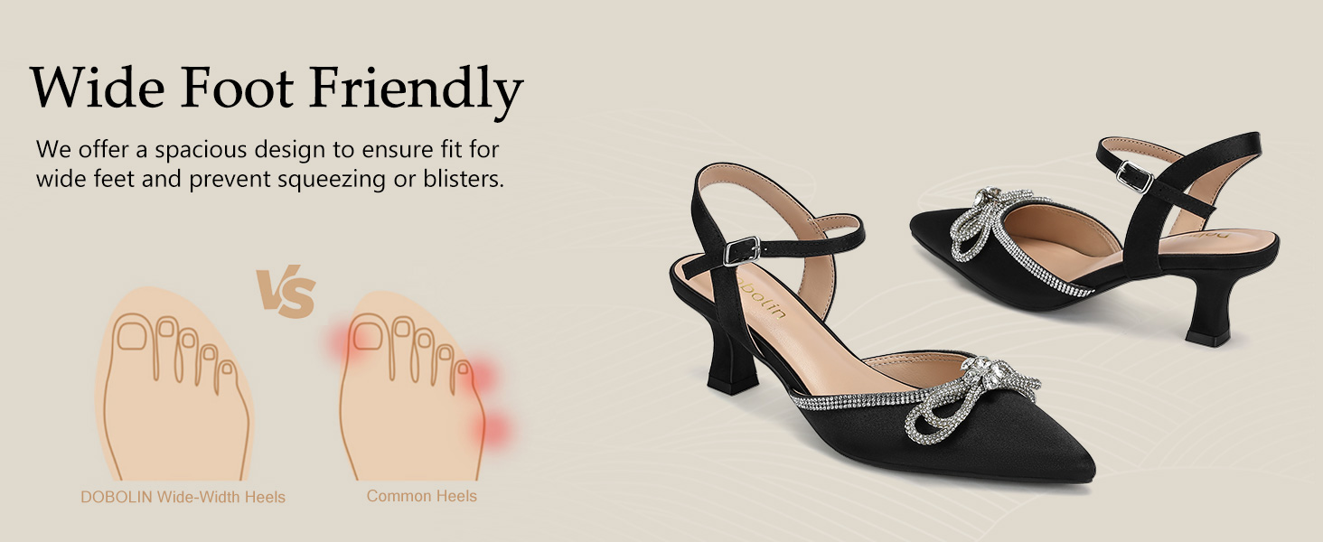 wide foot friendly