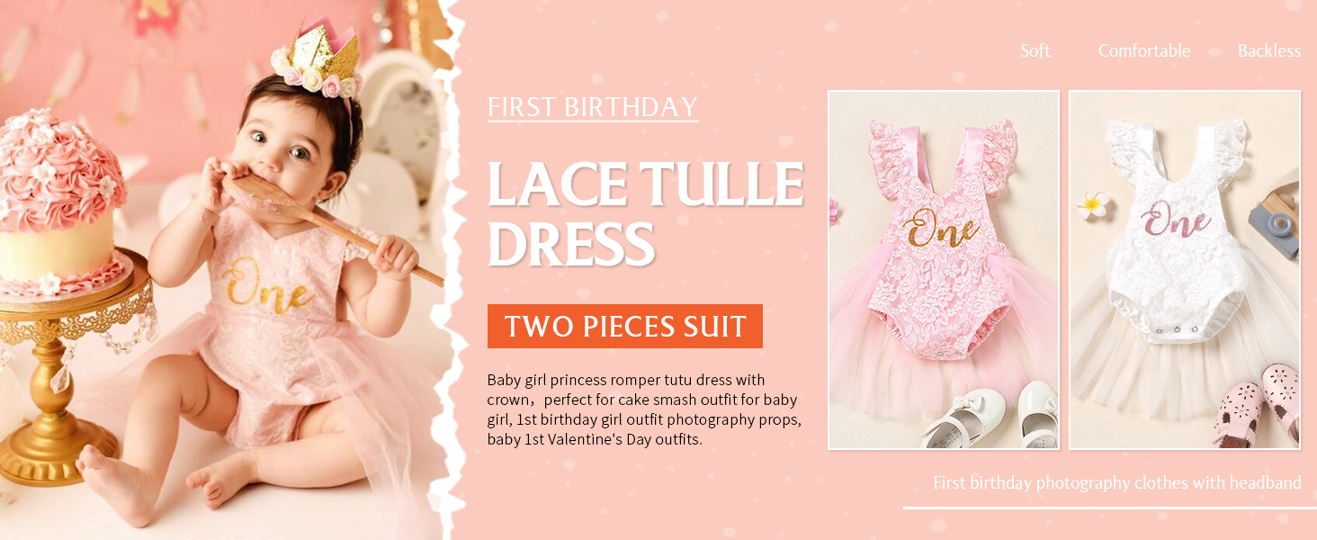 Baby Girl Lace Romper