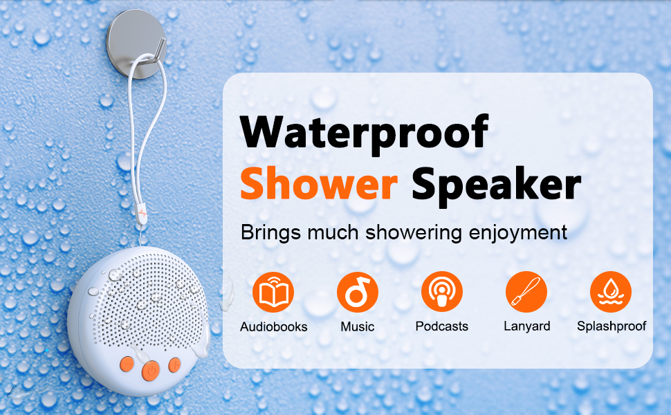 Shower speaker