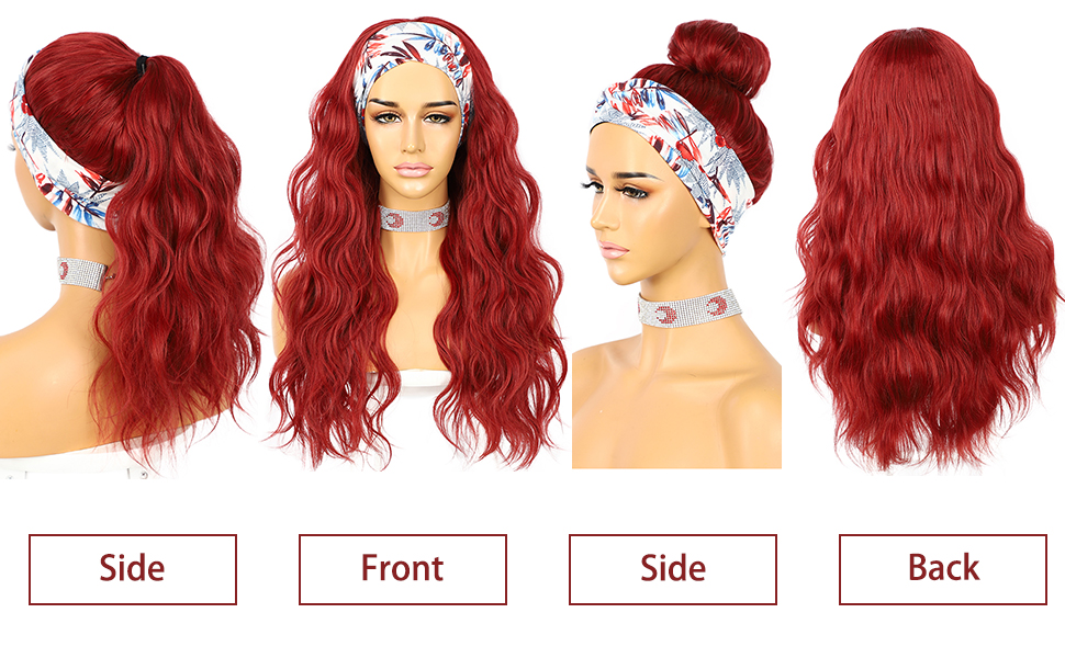 SAPPHIREWIGS Glueless Headband Wig Loose Body Wavy