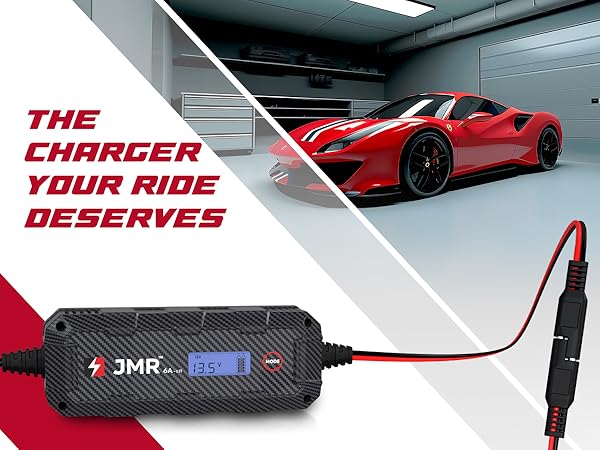 JMR Battery Charger for Ferrari 488 Pista Trickle Charger