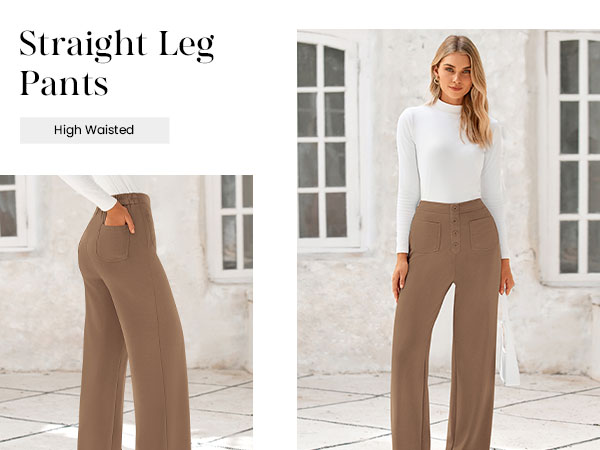 し*う様 90's HIGH WAIST STRAIGHT TROUSERS High Waist Straight Pants – tomtom