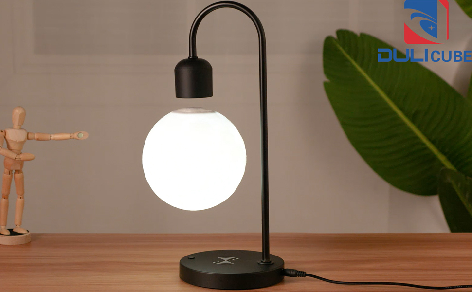 Levitating moon lamp