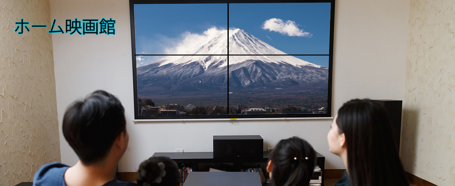 1方向HDV1.4信号入力、4HD信号出力、2X2モードに設定できます。2X1、3X1、4X1、1X2、1X3、1X4、その他のモードも設定できます。