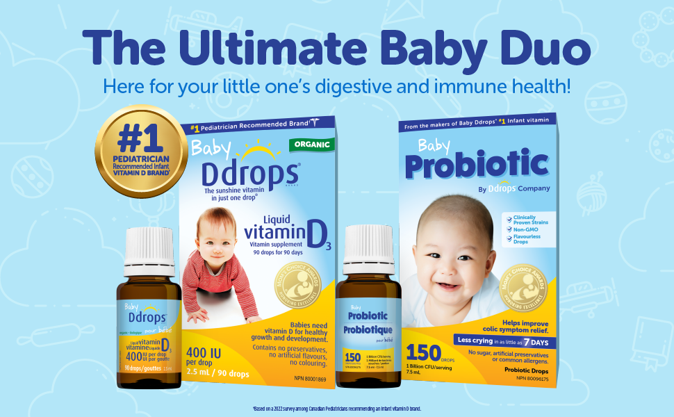 Baby Vitamin D and Probioitc