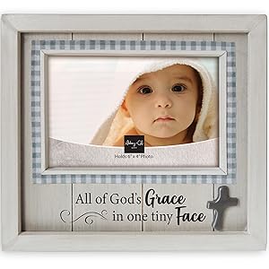 Amazon.com: Cathedral Art CM6 Baby Boy Cross Crib Medal, 3
