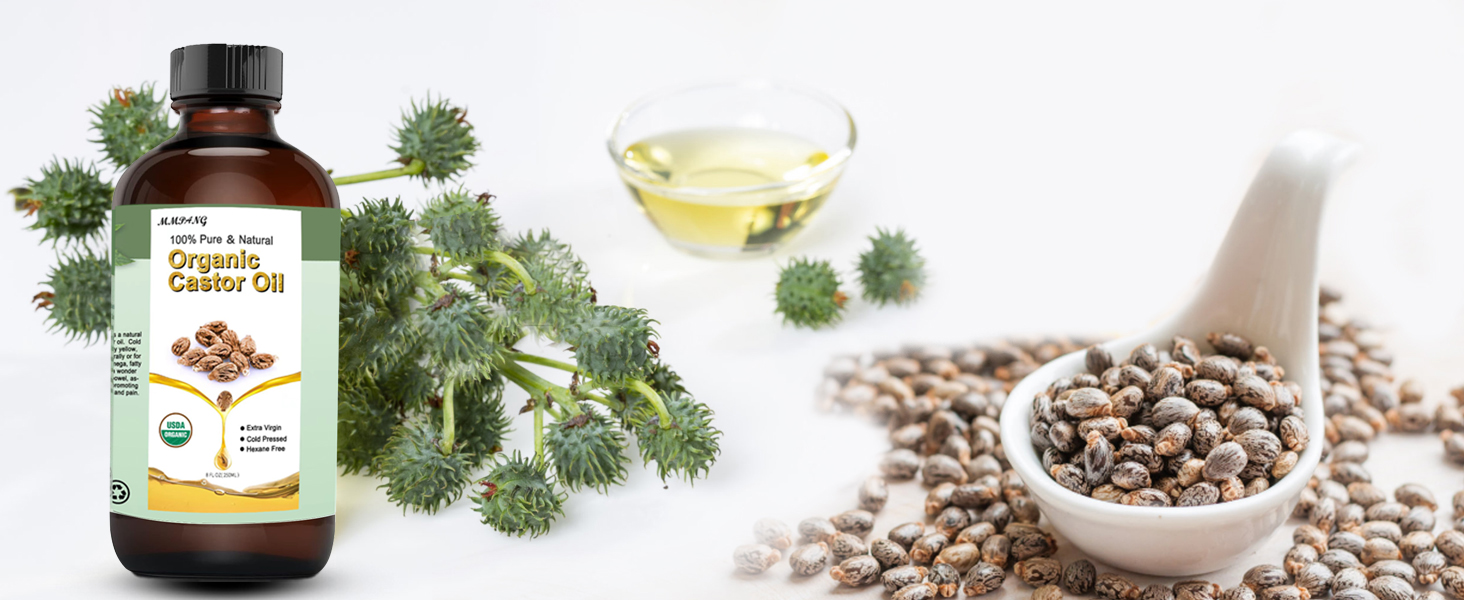 Pure Cold Pressed Castor Oil