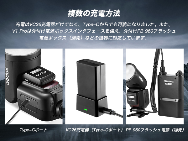 各社対応しているストロボ！ Amazon | [GODOX正規代理店/技適マーク] GODOX V1Pro-N