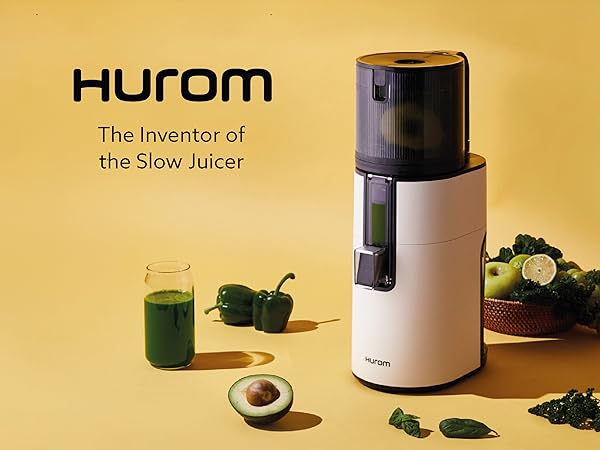 HUROM スロージューサー HU400 H400 Easy Clean Slow Juicer