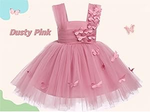 新品・タグ付き　Treat Girl's tulle frill jersey Amazon.com: Toddler Girl Butterfly Tulle Tutu Dresses Kid