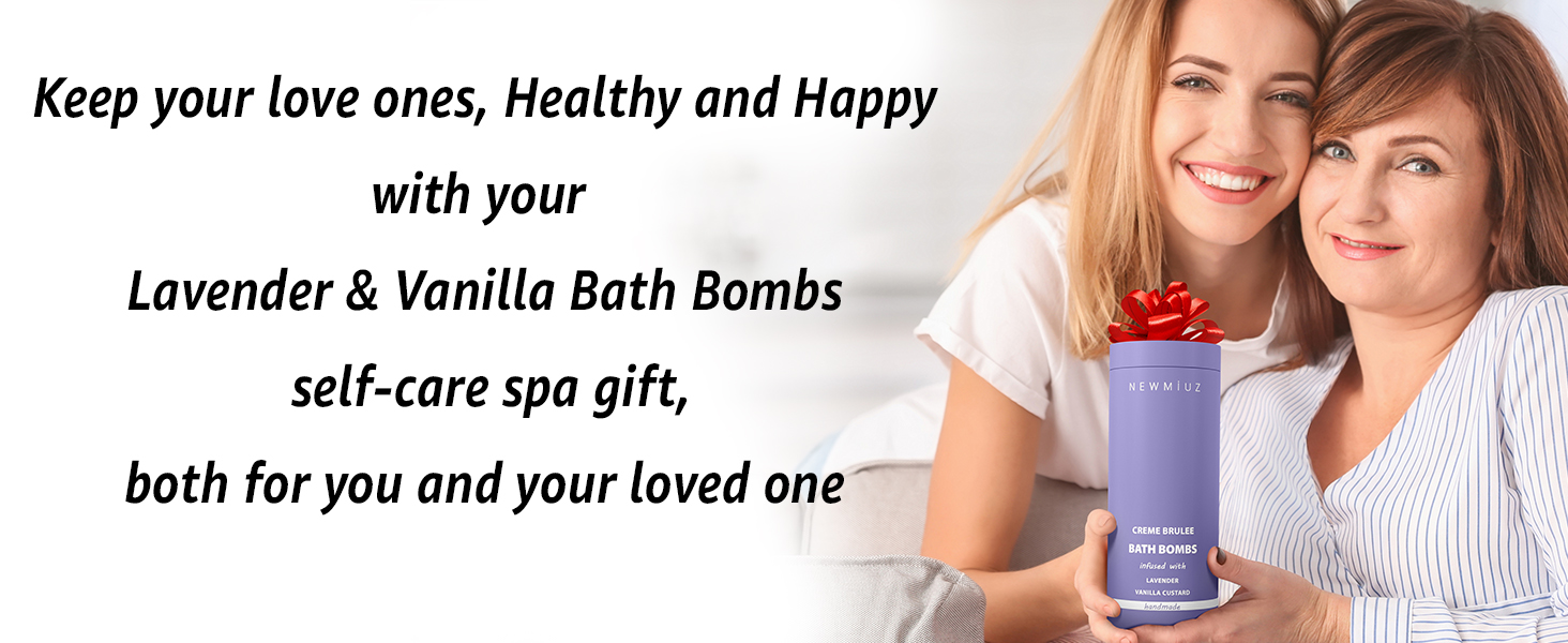 Bath Bombs Creamy Lavender Vanilla Dessert Luxury Bubble Bath Bomb Set for Girls Handmade