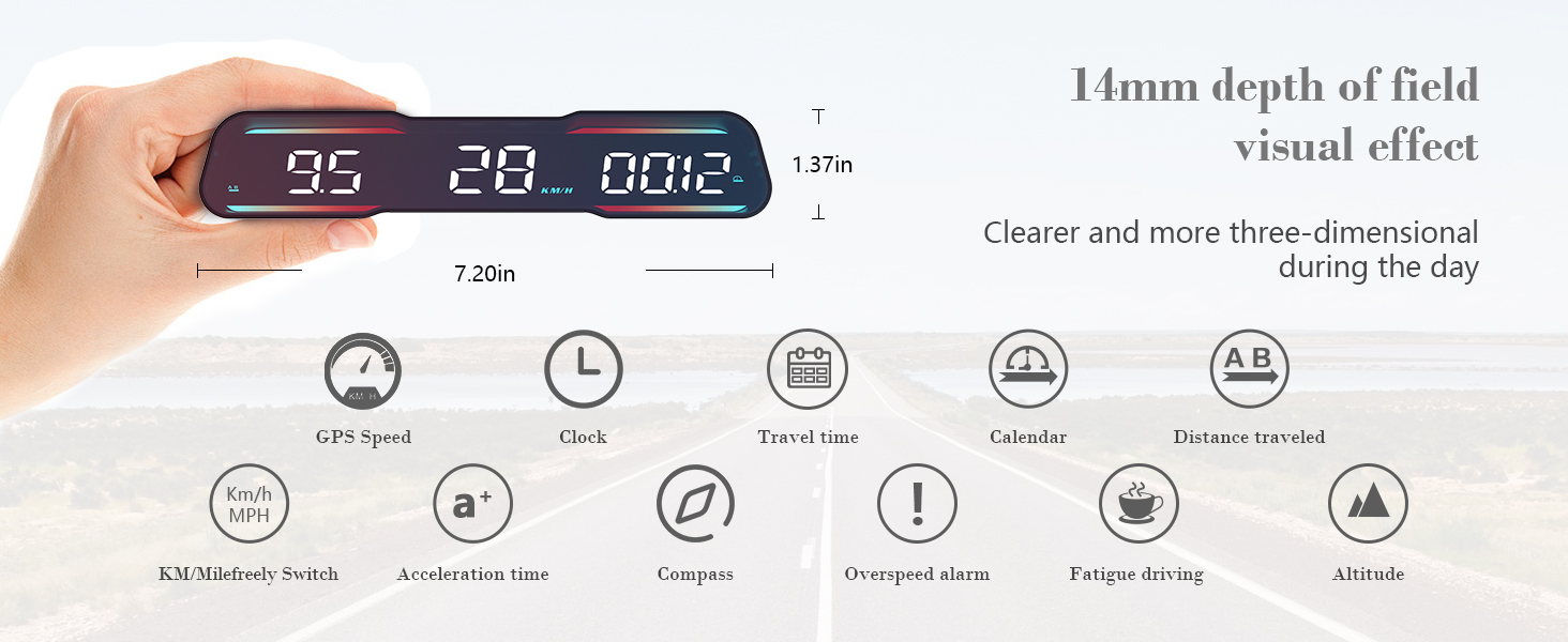 digital speedometer car mph